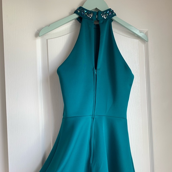 teal homecoming dress - Picture 2 of 3
